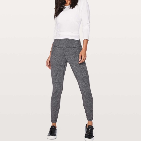 Lululemon Wunder Under High-Rise Tight Gray Size 2 - Picture 1 of 10